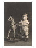 Little Boy with Hobby Horse
