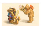 Teddy Bears at Toilette