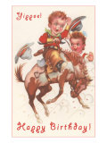 Yippee  Happy Birthday  Baby Bronco Busters