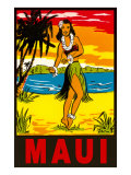 Maui  Hula Girl  Hawaii