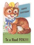Happy Birthday to a Real Fox