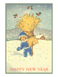 Girl with Sheaf of Grain  Robbins