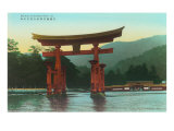 Big Torii  Itsukushima Shrine Aki