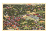 Aerial View  Georgia Tech  Atlanta  Georgia