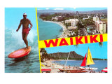 Scenes of Waikiki  Hawaii