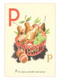 P is for Pears