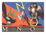 Magpie  Nightingale and Owl