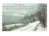 Snow Field  Graduation Advice