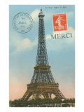 Merci  Eiffel Tower
