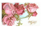 Happy Birthday  Roses
