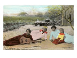 Hawaiian Natives at Leisure