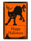 Happy Halloween  Black Cat