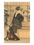 Japanese Woodblock  Lady's Portrait