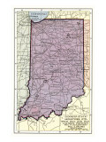 Map of Indiana
