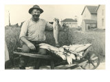 Man with Load of Fish