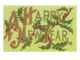 Happy New Year  Holly Sprigs