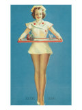 Doctor's Orders  Nurse with Tray