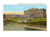 Post Office and Library  Des Moines  Iowa