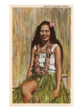 Hula Girl  Hawaii