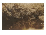 Canoe in Shady Creek