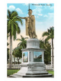 King Kamehameha Statue  Honolulu  Hawaii