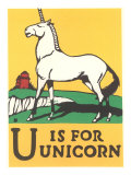 U is for Unicorn