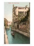 San Trovaso Canal  Venice  Italy