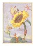 Fairies with Sunflower