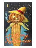 Merry Halloween  Corn Cob Creature