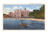 Royal Hawaiian Hotel  Waikiki  Hawaii