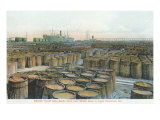 Resin Yard at Docks  Savannah  Georgia