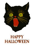 Happy Halloween  Black Cat
