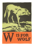W is for Wolf
