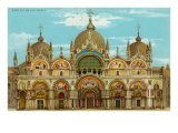 St Mark's Basilica  Venice  Italy