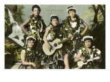 Hawaiian Music Girls