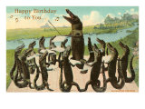 Happy Birthday  Alligator Chorus