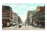 Downtown  Indianapolis  Indiana