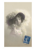 Girl in Feathered Hat