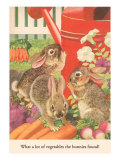 Bunnies and Vegetables