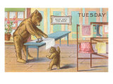 Tuesday  Teddy Bears Ironing