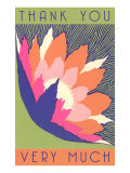 Thank You Very Much  Bright Flower Graphics