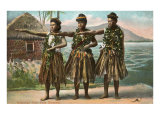 Hawaiian Hula Dancers