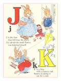 J is for Jam  K is for Kite