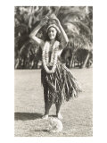 Girl Doing Hula  Hawaii