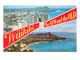 Waikiki  Old and New  Hawaii