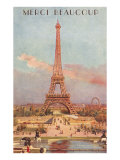 Merci Beaucoup  Eiffel Tower