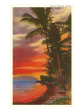 Sunset  Hawaii