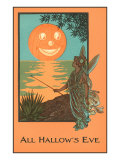 All Hallow's Eve  Fairy and Jack O'Lantern