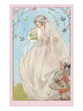 Wedding Congratulations  Old-fashioned Bride