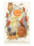 Witch with Cauldron